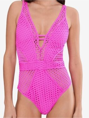Becca Castaway Plunge Swimsuit